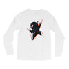 he&rsquo;s coming to get you Long Sleeve Shirts