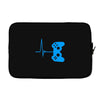 game heart beat Laptop sleeve
