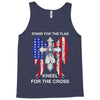 stand for the flag kneel for the cross Tank Top