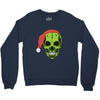 santa clous skeleton Crewneck Sweatshirt