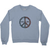 peace in our time vectorized Crewneck Sweatshirt