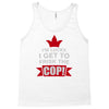 frisk cop leo police wife Tank Top
