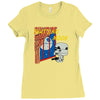 that's no moon Ladies Fitted T-Shirt