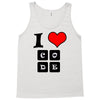i love code Tank Top
