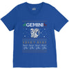 gemini christmas ugly sweater V-Neck Tee