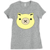 roadhog piggy icon Ladies Fitted T-Shirt