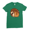 pancake pug Ladies Fitted T-Shirt