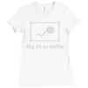 my first selfie Ladies Fitted T-Shirt