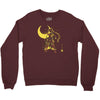 the moon Crewneck Sweatshirt
