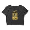 deformed jesus Crop Top