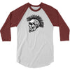evil skull 3/4 Sleeve Shirt