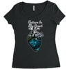 nature in my heart Women's Triblend Scoop T-shirt