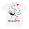 pregnant rex black color All Over Women's T-shirt