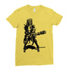 post apocalyptic Ladies Fitted T-Shirt