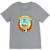 dogs bollocks beer label ideal birthday present or gift V-Neck Tee
