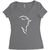 monster Women's Triblend Scoop T-shirt