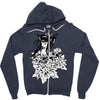 geisha Zipper Hoodie