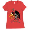ugly tengu Ladies Fitted T-Shirt