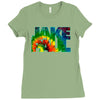 jake paul Jungle Parrot Ladies Fitted T-Shirt