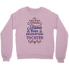 stolze mama einer grossartigen tochter hoodie Crewneck Sweatshirt