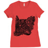 popa Ladies Fitted T-Shirt
