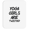 yoga girls are twisted Mousepad