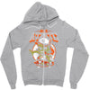 nck Zipper Hoodie