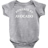 powered by avocado Baby Onesie