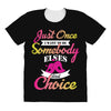 just once i want to be somebody elses fi̇rst choice All Over Women's T-shirt