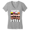 reservoir dogs comedy crime thriller quentin tarantino Women's V-Neck T-Shirt