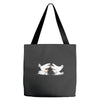 chicken fight Tote Bags