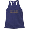 real men hunt for their food father's day hunting fishing funny Racerback Tank