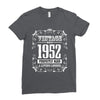 vintage made in 1952 perfectly aged a living legend Ladies Fitted T-Shirt