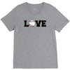 love baseball V-Neck Tee