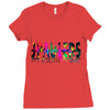 jake paulers colorful Ladies Fitted T-Shirt