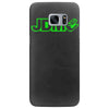 black funny glow in dark glowing Samsung Galaxy S7 Edge Case