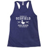 Property of Scofield, Fox River, State Penitentiary Racerback Tank