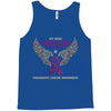 my hero is now my angel pancreatic cancer awareness Tank Top