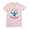 snakes are awesome Ladies Fitted T-Shirt