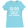 time to drink my lunch Ladies Fitted T-Shirt