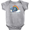 real unicorns have curves Baby Bodysuit