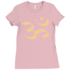om zeichen indien buddhisten meditation religion yoga Ladies Fitted T-Shirt