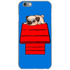 snoopy parody pug w iPhone 6/6s Case