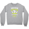 The Power Of An Autism Dad Crewneck Sweatshirt