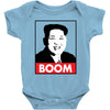 Kim Jong Un Boom Rocketman Baby Bodysuit