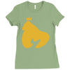 king gorilla Ladies Fitted T-Shirt
