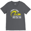 I Don't Care How Many Miles Per Gallon V-Neck Tee