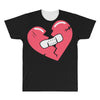 Broken Heart All Over Men's T-shirt