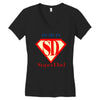 bob is super dad Women's V-Neck T-Shirt