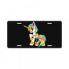 Robotic Baby Unicorn License Plate